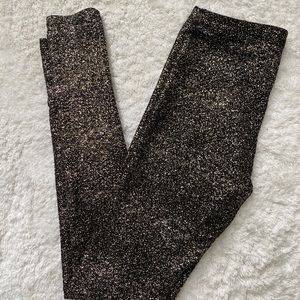 Sparkly leggings